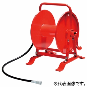アサダ ホースリール 高圧ホース・洗管ホース用 SUSワンタッチカプラ 巻取可能ホース長さ40m HD03020