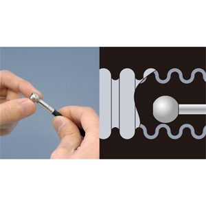 アサダ ボールガイド カメラヘッド外径φ5.5mm用 サイズφ15mm ボールガイド カメラヘッド外径φ5.5mm用 サイズφ15mm TH312 画像2