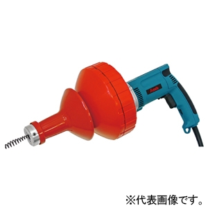 アサダ 排水管清掃機 ≪ドレンクリーナE75≫ ワイヤ無し仕様 清掃能力φ20〜100mm DE75W