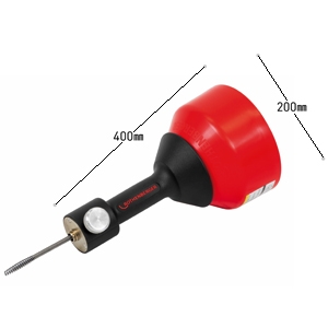 アサダ 排水管清掃機 ≪ロスピマティックCL≫ 電動ドライバ仕様 清掃能力φ20〜75mm 排水管清掃機 ≪ロスピマティックCL≫ 電動ドライバ仕様 清掃能力φ20〜75mm R12298 画像2