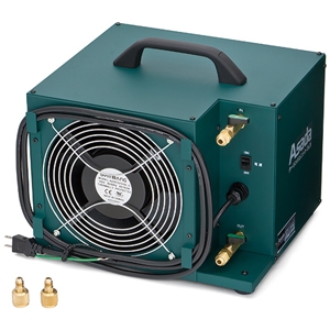 アサダ 冷却補助装置 ≪クーリングユニットCL3≫ 接続ポート3/8''フレア(1/4''アダプタ付) ボールバルブ付 ES801