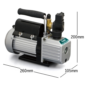 アサダ 真空ポンプ1.8CFM Eco 真空度3.0Paabs.(25ミクロン) 2ステージポンプ 真空ポンプ1.8CFM Eco 真空度3.0Paabs.(25ミクロン) 2ステージポンプ WV210 画像3