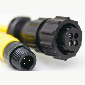 アサダ ケーブルアダプタ 3P→4P ケーブルアダプタ 3P→4P TF022 画像2