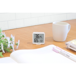 ドリテック 【お買い得12個セット】デジタル温湿度計「リテーモ・ミニ」 【お買い得12個セット】デジタル温湿度計「リテーモ・ミニ」 O-448WT_set 画像3