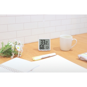 ドリテック 【お買い得12個セット】デジタル温湿度計「リテーモ」 【お買い得12個セット】デジタル温湿度計「リテーモ」 O-449WT_set 画像2