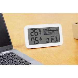 ドリテック 【お買い得10個セット】気圧がわかる温湿度計「天気deミカタ」 【お買い得10個セット】気圧がわかる温湿度計「天気deミカタ」 O-707WT_set 画像2