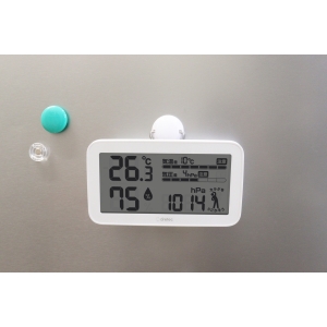 ドリテック 【お買い得10個セット】気圧がわかる温湿度計「天気deミカタ」 【お買い得10個セット】気圧がわかる温湿度計「天気deミカタ」 O-707WT_set 画像3