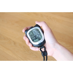 ドリテック 【お買い得12個セット】ストップウォッチ「スピールW」 【お買い得12個セット】ストップウォッチ「スピールW」 SW-122BK_set 画像2