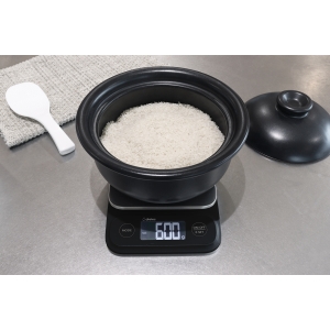 ドリテック デジタルスケール「テリージュ」5kg デジタルスケール「テリージュ」5kg KS-516BK 画像2