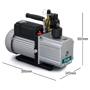 アサダ 空調工具 ≪真空ポンプ8CFM Eco≫ 2ステージポンプ 真空度2.0Paabs.(15ミクロン) 排気速度198・226L/分 空調工具 ≪真空ポンプ8CFM Eco≫ 2ステージポンプ 真空度2.0Paabs.(15ミクロン) 排気速度198・226L/分 WV280 画像3