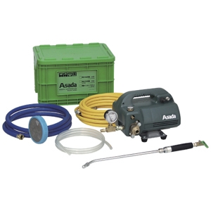 アサダ エアコン高圧洗浄機440 圧力計付 電動式 圧力3.9MPa(40kgf/㎠) EP45H