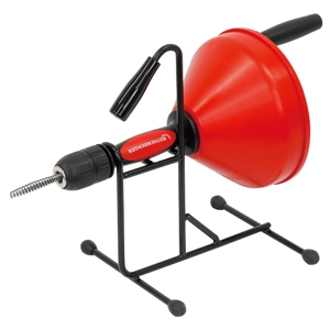 アサダ 排水管清掃機 ≪ロスピ8 H+E PLUS≫ 清掃能力φ20〜φ75mm 電動用ドリルアダプタ付 スタンド付 排水管清掃機 ≪ロスピ8 H+E PLUS≫ 清掃能力φ20〜φ75mm 電動用ドリルアダプタ付 スタンド付 R72095S 画像2