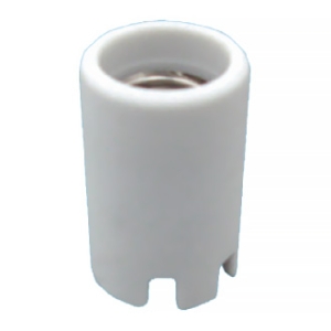 東西電気産業 筒形ソケット 口金E17 絶縁板付 TS-166-E17