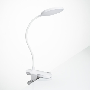 ヤザワ LEDクリップライト調光調色機能付き ホワイト LEDクリップライト調光調色機能付き ホワイト CLE05C02WH 画像2