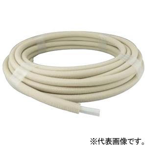 オンダ製作所 架橋ポリエチレン管 ≪ヒーターガイド付被覆イージーカポリパイプW≫ 耐候性仕様 10mm被覆付 呼び径16 長さ30m アイボリー PEX16C-PU10-Y30-C