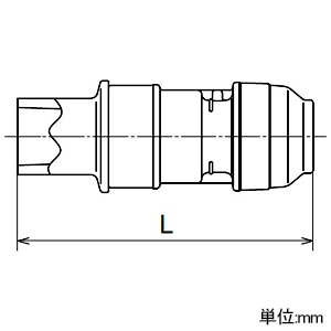 オンダ製作所 HIVP変換継手 ダブルロックジョイントP WPJ27型 共用 HIVP呼び径16・樹脂管呼び径13A HIVP変換継手 ダブルロックジョイントP WPJ27型 共用 HIVP呼び径16・樹脂管呼び径13A WPJ27-1613-S 画像2
