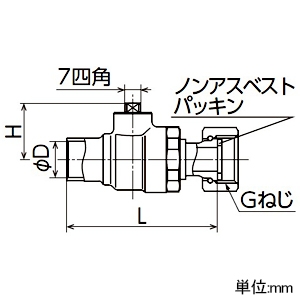 オンダ製作所 S型(ソルダー)ボールバルブ S2型 銅管接続×ナット付アダプター 呼び径15.88×3/4 最小内径12.5mm S型(ソルダー)ボールバルブ S2型 銅管接続×ナット付アダプター 呼び径15.88×3/4 最小内径12.5mm S2-1520 画像2