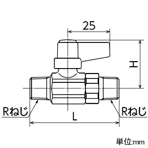 オンダ製作所 M型フリーボール M3型 Rねじ×Rねじ 呼び径3/8×1/4 最小内径6mm M型フリーボール M3型 Rねじ×Rねじ 呼び径3/8×1/4 最小内径6mm M3-1008 画像2