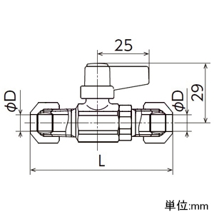 オンダ製作所 M型フリーボール M11型 スリーブ式銅管継手×スリーブ式銅管継手 呼び径8×8 最小内径6mm M型フリーボール M11型 スリーブ式銅管継手×スリーブ式銅管継手 呼び径8×8 最小内径6mm M11-08 画像2