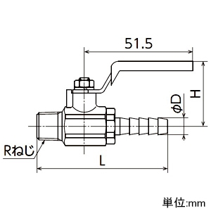 オンダ製作所 MR型(ミニチュア)ボールバブル MR5型 Rねじ×ホースニップル 呼び径1/8×7 最小内径3.5mm MR型(ミニチュア)ボールバブル MR5型 Rねじ×ホースニップル 呼び径1/8×7 最小内径3.5mm MR5-0607 画像2