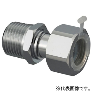 オンダ製作所 ナット付アダプター 呼び径R1/2×G1/2 寸法L36.5mm 黄銅 メッキ付 日本水道協会認証登録品 OS-079M-S