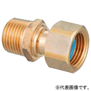 オンダ製作所 ナット付アダプター 呼び径R3/4×G3/4 寸法L38.5mm 青銅 OS-397