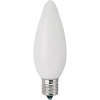 アサヒ シャンデリアランプ C32 105V25W 全光束:190lm 口金:E12 ホワイト C32E12100/110V-25W(S)