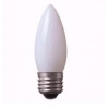 アサヒ シャンデリアランプ C32 110V10W 全光束:55lm 口金:E26 ホワイト C32E26110V-10W(S)