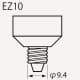 ウシオ ミニハロゲンランプ 12V 50W EZ10口金 ミニハロゲンランプ 12V 50W EZ10口金 JC12V50WA/EZ/S 画像3