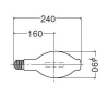 岩崎電気 【生産完了品】アイ セルフバラスト水銀ランプ 透明形 300W BH100/110V300W