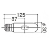 岩崎電気 【生産完了品】メタルハライドランプ 35W MT35CEDWS