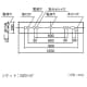 NEC 【生産完了品】一般蛍光灯照明器具 逆富士型 40W×2灯 60Hz用 西日本専用 60Hz MV4260B 画像2