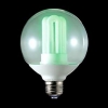 東芝 【生産完了品】カラー電球形蛍光灯 《ネオボールZ カラー》 G形 緑  EFG14EGG 画像1