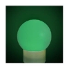 ジェフコム 【生産完了品】LEDサイン球 G40型 緑色 E17口金 P12S-E1701-G