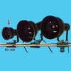 アサヒ 【生産完了品】【ケース販売特価 10個セット】ブラッククリップライト 40W 使用電球:ブラックランプ 40W KB30B_set