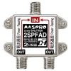 マスプロ 【生産完了品】2分配器 屋内用 全端子電流通過型 2SPFAD-P