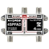 マスプロ 【生産完了品】4分配器 屋内用 全端子電流通過型 4SPFAD-P