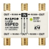 マスプロ 【生産完了品】5分配器 屋内用 全端子電流通過型 5SPED-P