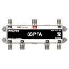 マスプロ 【生産完了品】6分配器 屋内用 1端子電流通過型 6SPFA-P