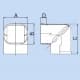 因幡電工 スリムダクトSD スリムコーナー立面90° 曲り 100タイプ アイボリー スリムダクトSD スリムコーナー立面90° 曲り 100タイプ アイボリー SC-100-I 画像4
