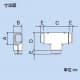 因幡電工 スリムダクトSD T型ジョイント 分岐用 77タイプ グレー スリムダクトSD T型ジョイント 分岐用 77タイプ グレー ST-77-G 画像3