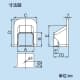 因幡電工 【生産完了品】スリムダクトMD MDシーリングキャップ 天井・壁からの配管取り出し用化粧カバー 75タイプ アイボリー  MP-75-I 画像3
