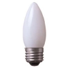 ヤザワ 【生産完了品】シャンデリア形LEDランプ 15W相当 ホワイト 口金E26  LDC2LG37W 画像1