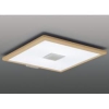 東芝 【生産完了品】E-CORE 角型LEDシーリングライト 8畳向け ライトブラウン LEDH81101Y-LC