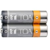 TOA 【生産完了品】赤外線マイク用充電電池 2本入 赤外線マイク用充電電池 2本入 IR-200BT-2 画像1