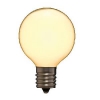 ヤザワ 【生産完了品】【お買い得品 10個セット】ボール形LEDランプ ホワイト 全光束60lm G50形 電球色 E17口金 LDG1LG50E17W_set