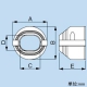 因幡電工 【限定特価】端末カバー 機器接続部用 90サイズ 配管化粧カバー ビル設備用 《スリムダクトPD》 端末カバー 機器接続部用 90サイズ 配管化粧カバー ビル設備用 《スリムダクトPD》 PDC-90-I 画像3