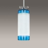NEC 【生産完了品】小型ペンダント 筒型クリアブルーガラスグローブ ミニクリプトン電球60W形×1灯 XC-61177-L