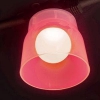 ジェフコム 【生産完了品】【屋外用】らんらん灯 作業灯 カバー付 25灯連結 《赤色LED電球×25個付属》  PSZ-G25R-SCV 画像1