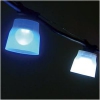 ジェフコム 【生産完了品】【屋外用】らんらん灯 作業灯 カバー付 25灯連結 《白色LED電球×12個/青色LED電球×13個付属》  PSZ-G12W13B-SCV 画像1